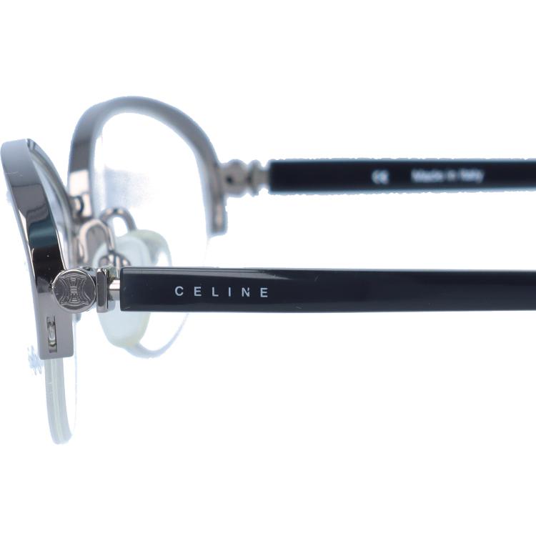 セリーヌ フレーム 伊達 度付き 度入り メガネ 眼鏡 CELINE VC1252M 52サイズ 0568 レディース ハーフリム/フォックス プレゼント ギフト ラッピング無料｜glass-expert｜10