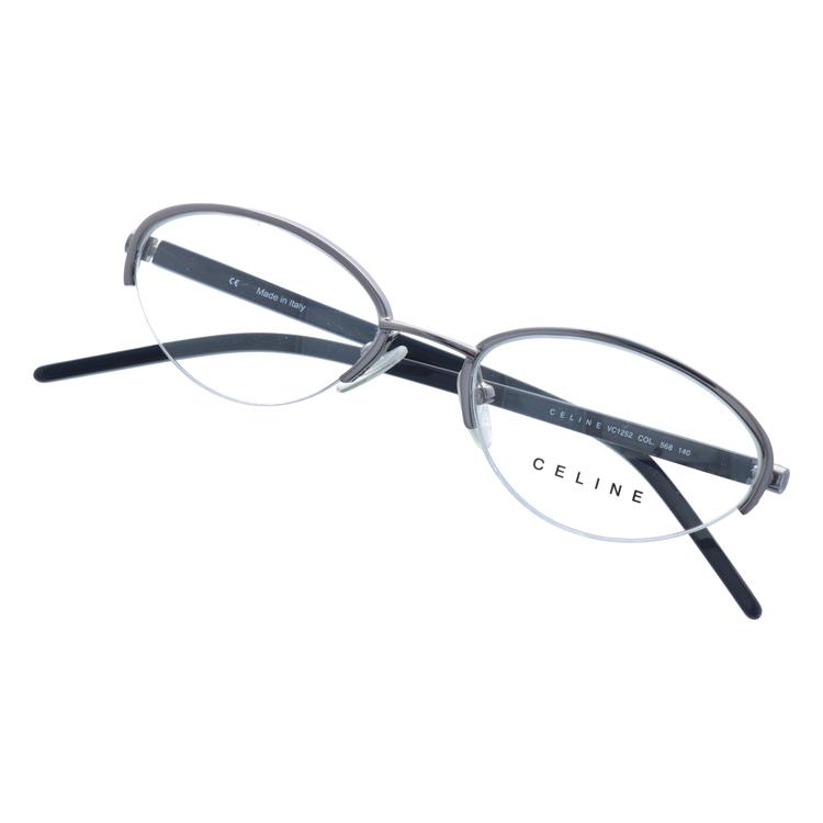 セリーヌ フレーム 伊達 度付き 度入り メガネ 眼鏡 CELINE VC1252M 52サイズ 0568 レディース ハーフリム/フォックス プレゼント ギフト ラッピング無料｜glass-expert｜12