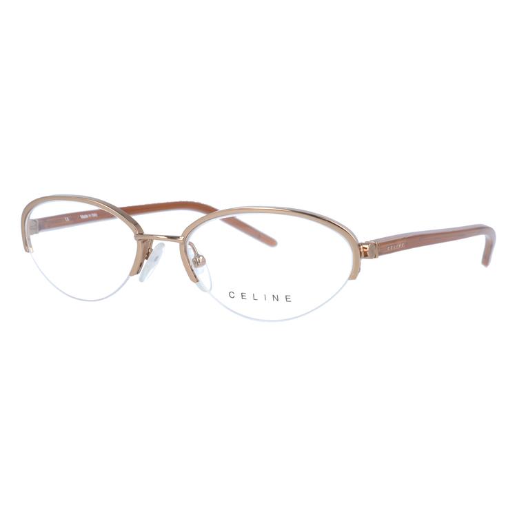 セリーヌ フレーム 伊達 度付き 度入り メガネ 眼鏡 CELINE VC1252M 52サイズ 0A32 レディース ハーフリム/フォックス プレゼント ギフト ラッピング無料｜glass-expert｜04