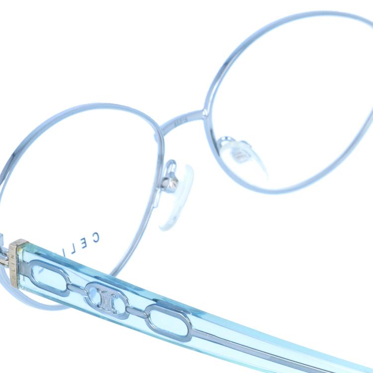 セリーヌ フレーム 伊達 度付き 度入り メガネ 眼鏡 CELINE VC1306M 55サイズ 0S58 レディース ラウンド プレゼント ギフト ラッピング無料｜glass-expert｜09