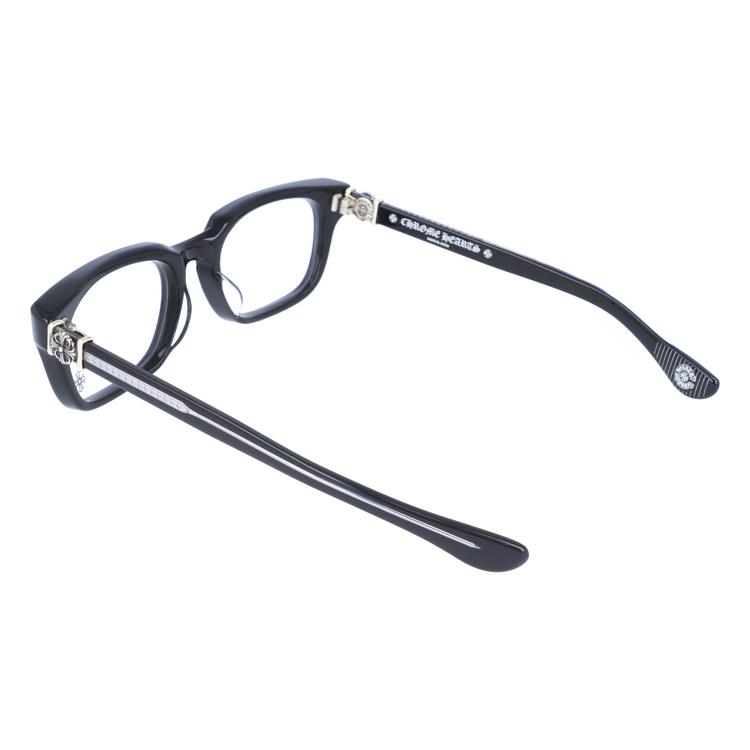 【希少品】 クロムハーツ メガネフレーム レギュラーフィット CHROME HEARTS GRIM BK Black 54 プレゼント ギフト ラッピング無料 【JSB2064910124】(75480円)