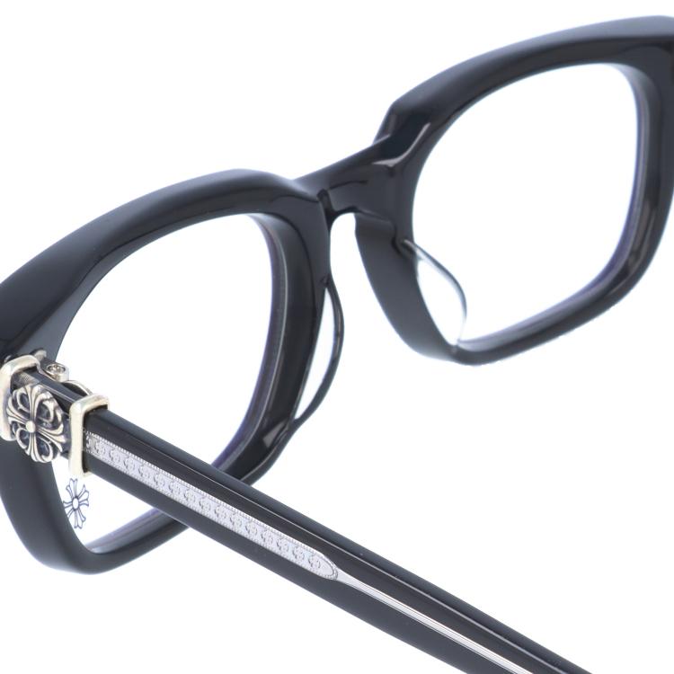 【希少品】 クロムハーツ メガネフレーム レギュラーフィット CHROME HEARTS GRIM BK Black 54 プレゼント ギフト ラッピング無料 【JSB2064910124】(75480円)