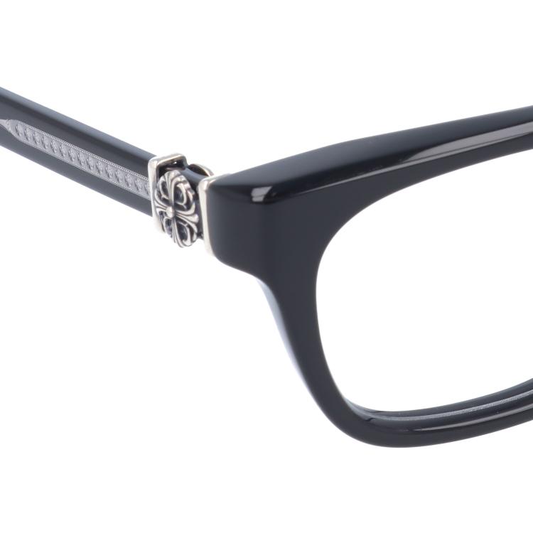 【希少品】 クロムハーツ メガネフレーム レギュラーフィット CHROME HEARTS GRIM BK Black 54 プレゼント ギフト ラッピング無料 【JSB2064910124】(75480円)