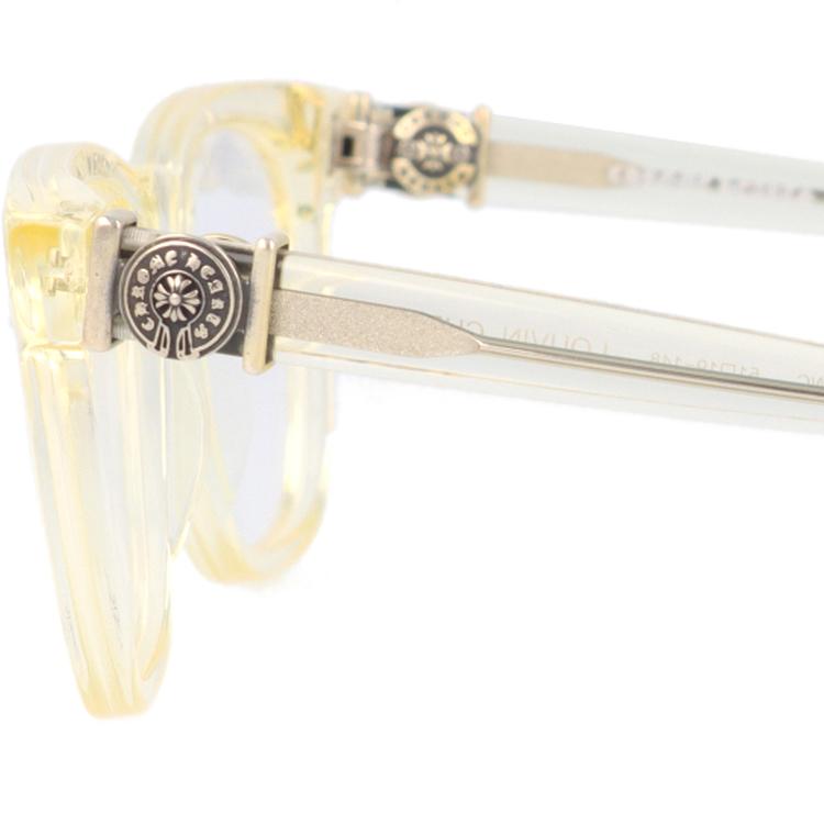 【まとめ売り】 クロムハーツ メガネフレーム レギュラーフィット CHROME HEARTS LOUVIN CUP 51 WC Wheat Crystal 51 プレゼント ギフト ラッピング無料 【GMS1531993185】(56000円)