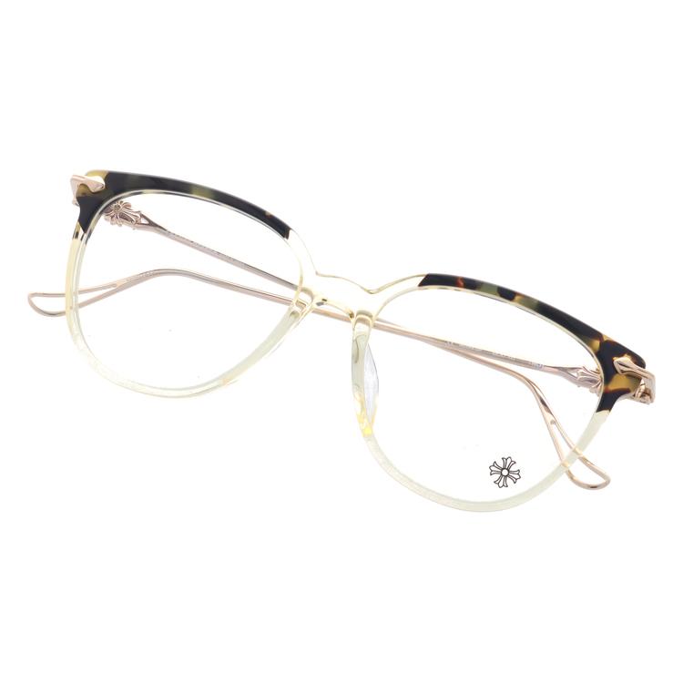 ✨美品✨ クロムハーツ メガネフレーム レギュラーフィット CHROME HEARTS THOT HOT/PA-GP Hollywood Tortoise/Pale Ale-Gold Plated 52 プレゼント ギフト 【EIM2629554726】(96120円)