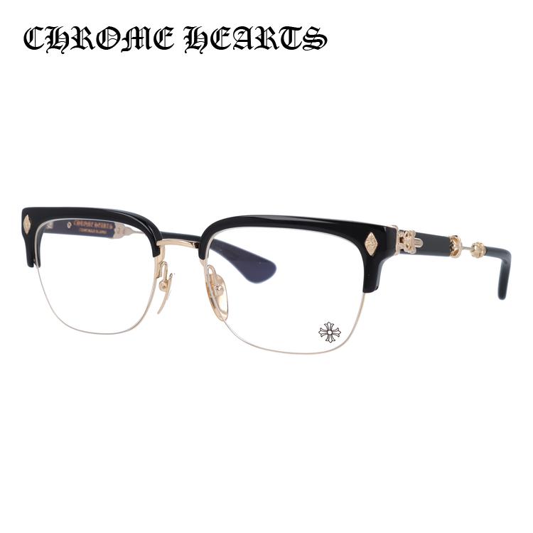 CHROME HEARTS クロムハーツ メガネフレーム EVAGILIST-BK/GP 53 CHROME HEARTS クロムハーツ メガネフレーム EVAGILIST-BK/GP 53
