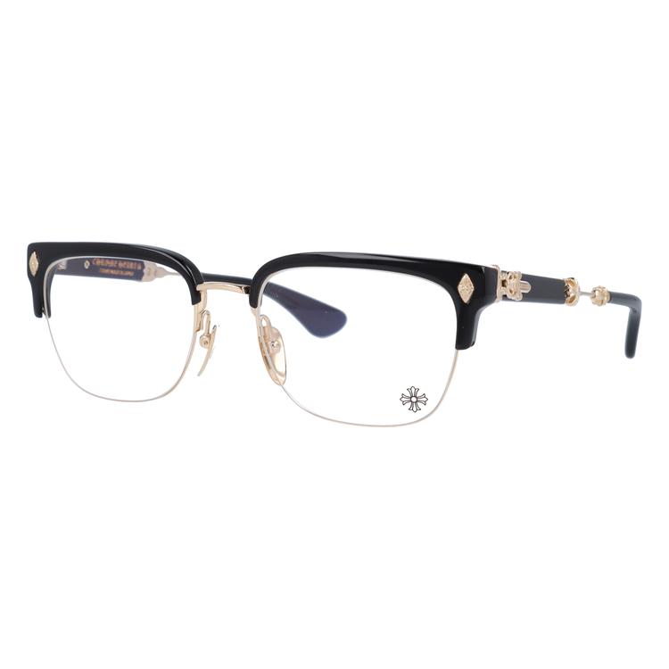 CHROME HEARTS クロムハーツ メガネフレーム EVAGILIST-BK/GP 53 CHROME HEARTS クロムハーツ メガネフレーム EVAGILIST-BK/GP 53