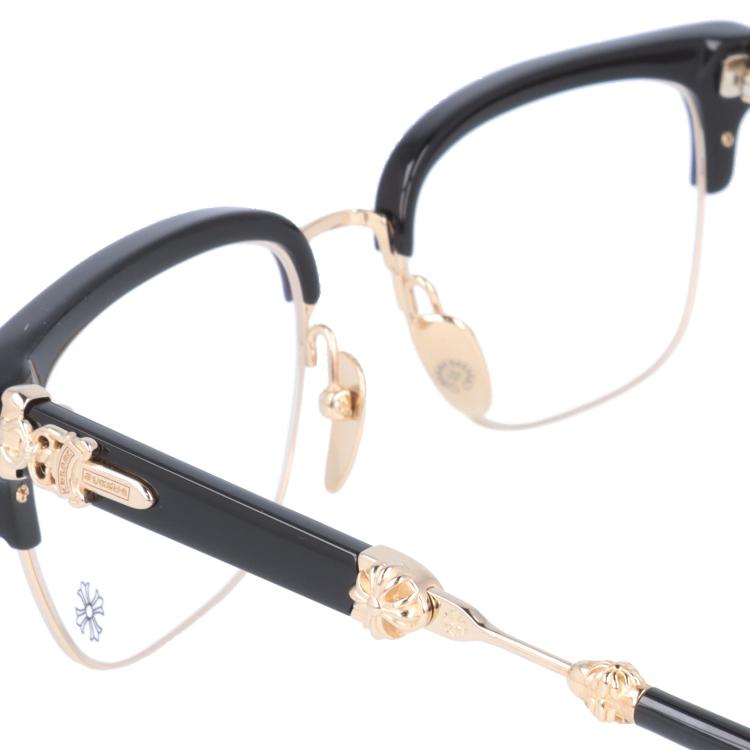 CHROME HEARTS クロムハーツ メガネフレーム EVAGILIST-BK/GP 53 CHROME HEARTS クロムハーツ メガネフレーム EVAGILIST-BK/GP 53