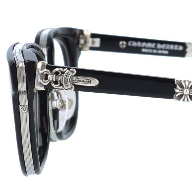 【Chrome Hearts】 正規品★ Duck Butter Black Shiny Silver Chrome Hearts Duck Butter Black Shiny Silver Eye Glasses