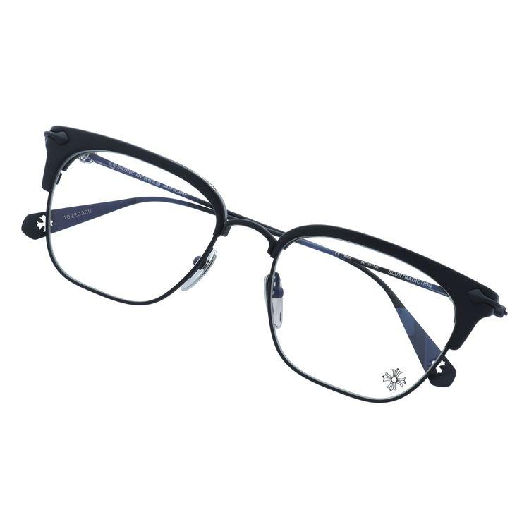 CHROME HEARTS（クロムハーツ） メガネ フレーム 伊達 度付き 度入り