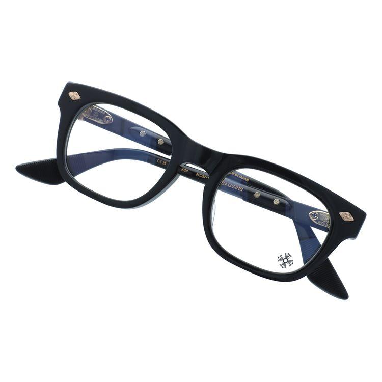 【CHROME HEARTS】クロムハーツ 伊達メガネ ブラック シルバー925 CHROME HEARTS（クロムハーツ） メガネフレーム 伊達メガネ アジアン