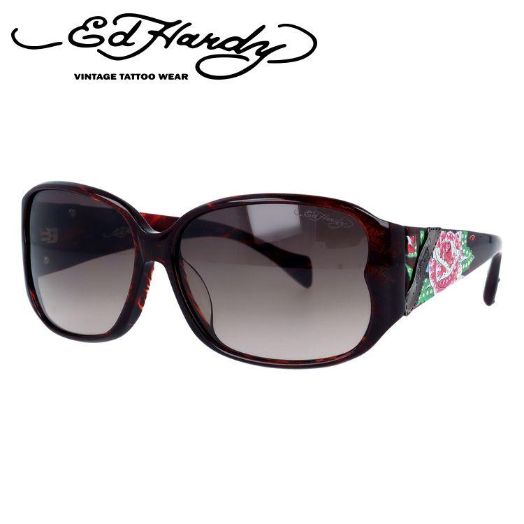 Ed Hardy EDHARDY エドハーディー サングラス ROSE レッドホーン 