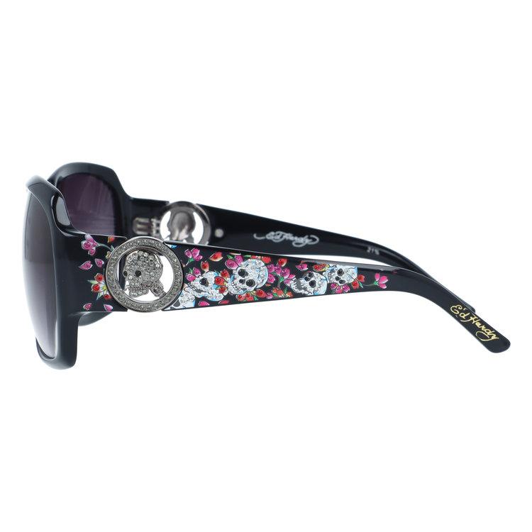 Ed Hardy サングラス スカル ラインストーン 訳あり エドハーディー サングラス アジアンフィット Ed Hardy SKULL