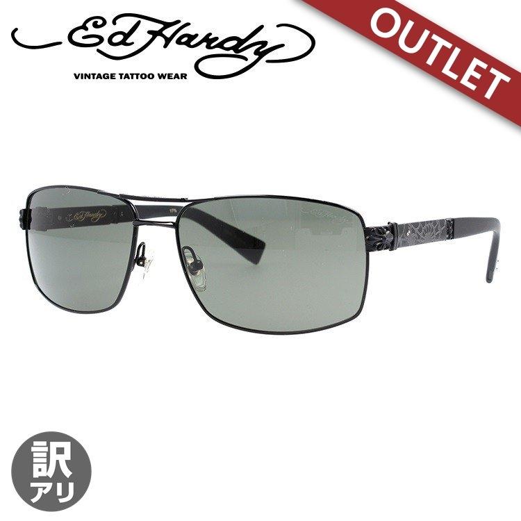 【訳あり】エドハーディー 偏光サングラス EdHardy スパイダーウェブ SPIDER WEB BLACK メンズ レディース Ed Hardy（エド・ハーディー） 訳あり サングラス スパイダーウェブ