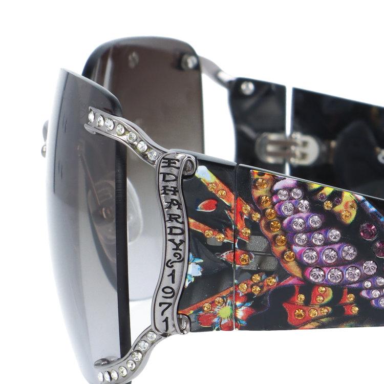 訳あり エドハーディー サングラス アジアンフィット Ed Hardy