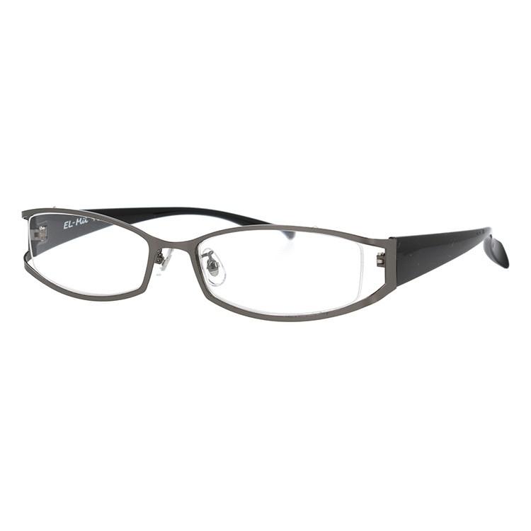 エルミー リーディンググラス 老眼鏡 EL-Mii EMR 305M-1 GM 56 度数+1.00〜+3.50 オーバル プレゼント ギフト ラッピング無料｜glass-expert｜02