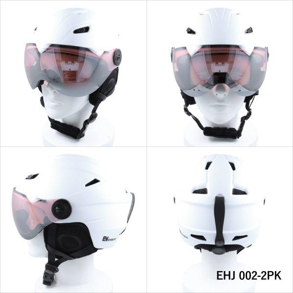 キッズ ジュニア バイザー付き ヘルメット スキー スノーボード スノボ