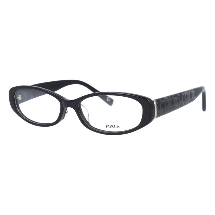 フルラ FURLA 伊達 度付き 度入り めがね 眼鏡 フレーム ブランド VU4805J-0700 52 ブラック アジアンフィット プレゼント ギフト ラッピング無料｜glass-expert｜04