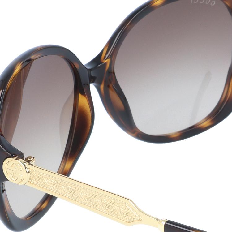 GUCCI（グッチ） サングラス レギュラーフィット GUCCI GG0076S 003 60 