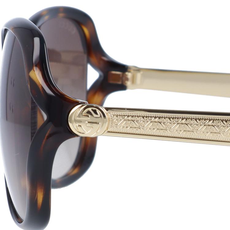 GUCCI（グッチ） サングラス レギュラーフィット GUCCI GG0076S 003 60 