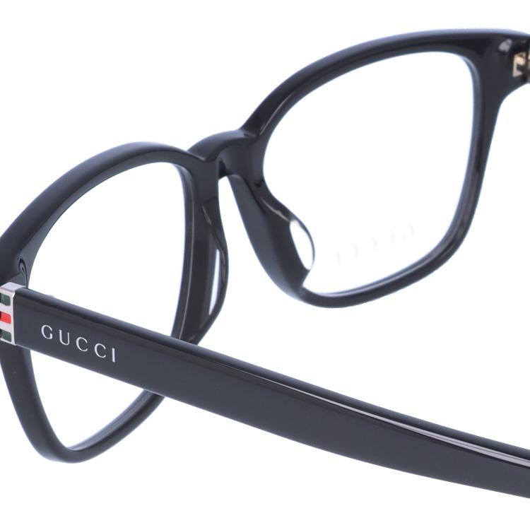 グッチ GUCCI メガネ 眼鏡 フレーム 度付き 度入り 伊達 アジアンフィット GG0455OA 001 53 シェリーライン ウェブライン プレゼント ギフト ラッピング無料_8