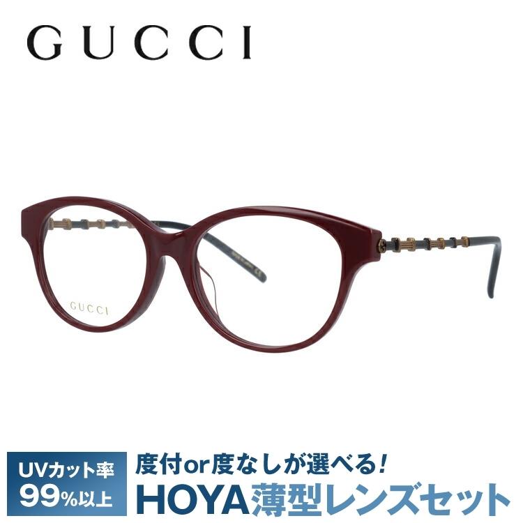 グッチ GUCCI メガネ 眼鏡 フレーム 度付き 度入り 伊達 アジアンフィット GG0658OA 004 53 メタル バンブー プレゼント ギフト ラッピング無料