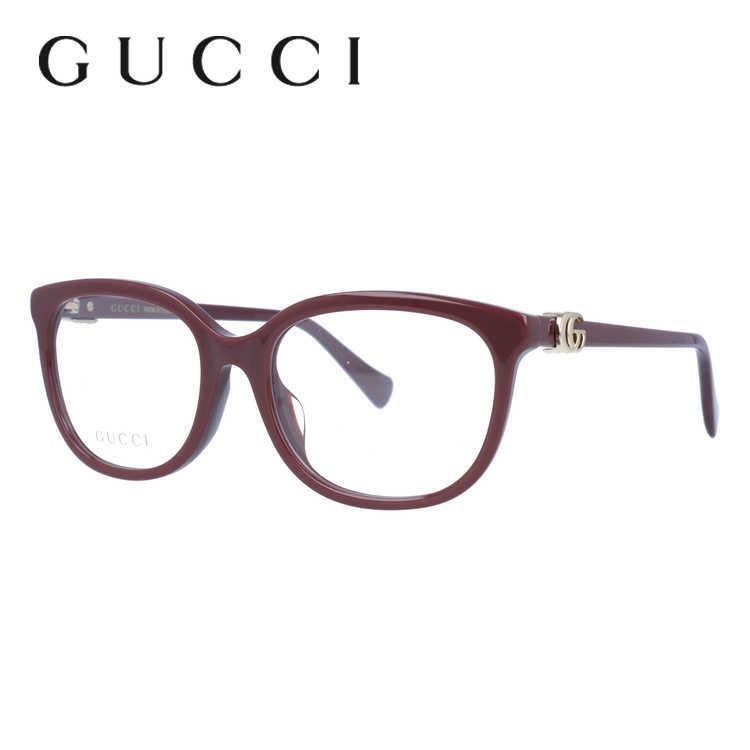 グッチ GUCCI メガネ 眼鏡 フレーム 度付き 度入り 伊達 アジアンフィット GG1075OA 003 54 ダブルG GGマーモント イタリア製 プレゼント ギフト ラッピング無料
