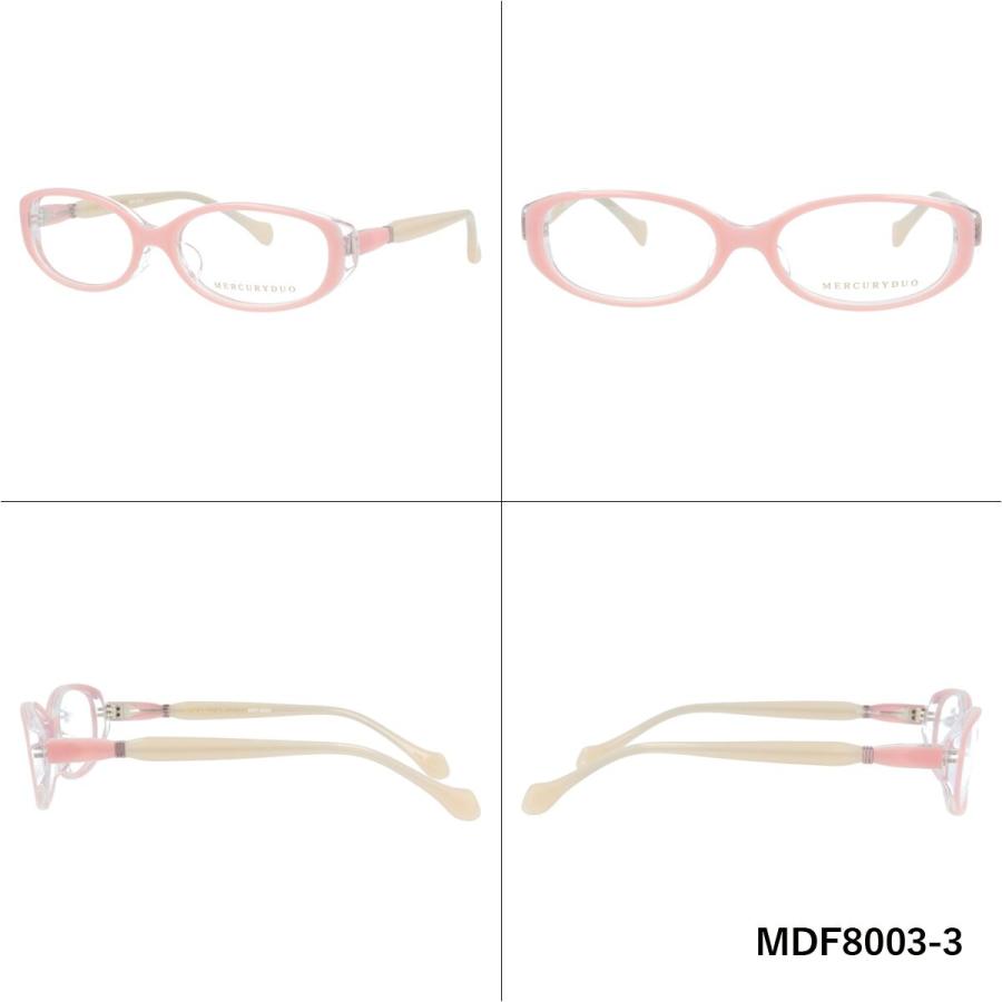 マーキュリーデュオ メガネフレーム MDF-8003-3 度付き可 MERCURYDUO マーキュリーデュオ メガネ 眼鏡 フレーム 度付き 度
