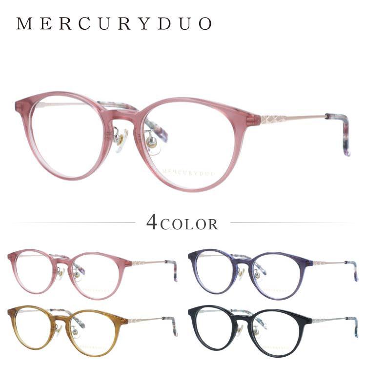 MERCURYDUO（マーキュリーデュオ） メガネ フレーム 伊達メガネ 度付き