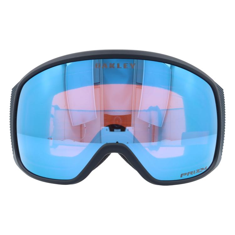 オークリー スノーボードゴーグル　フライトトラッカー 青 ミラー レンズ OAKLEY（オークリー） ゴーグル フライトトラッカー スキーゴーグル