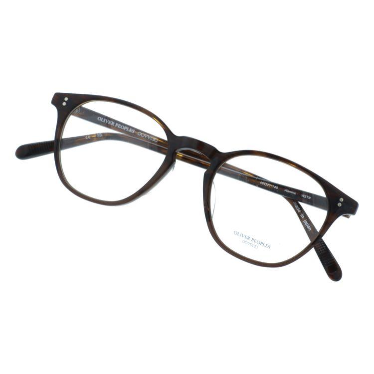 ★新品未使用★送料込み！オリバーピープルズ　伊達メガネ　眼鏡  度なしレンズ込み OLIVER PEOPLES（オリバーピープルズ） メガネフレーム Warnick 伊達
