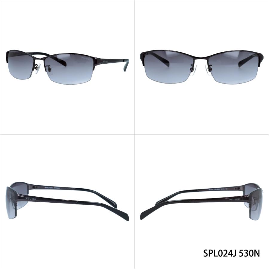 【POLICE】 サングラス ブラックレンズ ケース付き POLICE (ポリス) 40周年 サングラス CROSSROADS SPLM26J 0700