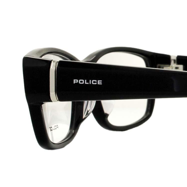 【国内正規品】ポリス メガネフレーム スクエア型 伊達メガネ アジアンフィット POLICE VPL660J 55サイズ ユニセックス メンズ レディース プレゼント POLICE（ポリス） メガネ フレーム ブランド 眼鏡 伊達 度付き 度入り
