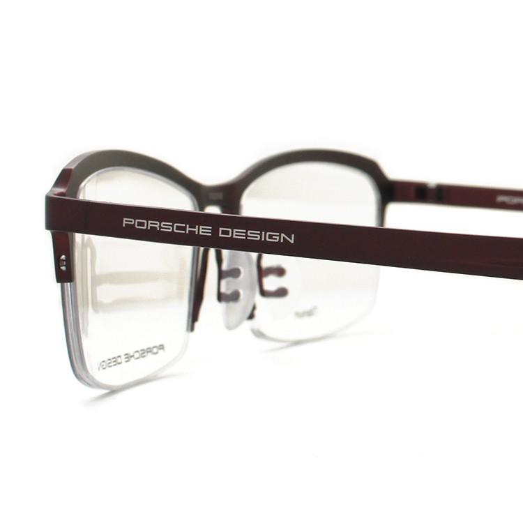 ポルシェ デザイン メガネ フレーム 国内正規品 伊達メガネ 老眼鏡 度付き ブルーライトカット PORSCHE DESIGN P8723-D 55 眼鏡 めがね プレゼント ギフトの画像