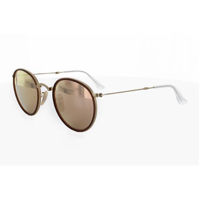 Ray-Ban（レイバン） サングラス 度付き対応 ミラー ラウンドメタル