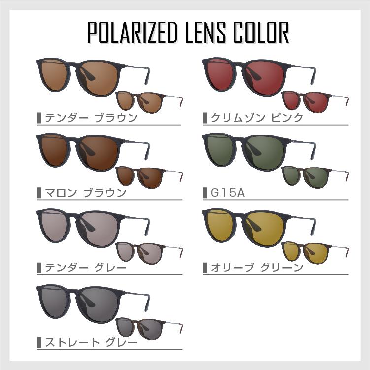 Ray-Ban（レイバン） 偏光 サングラス レンズセット エリカ RB4171F