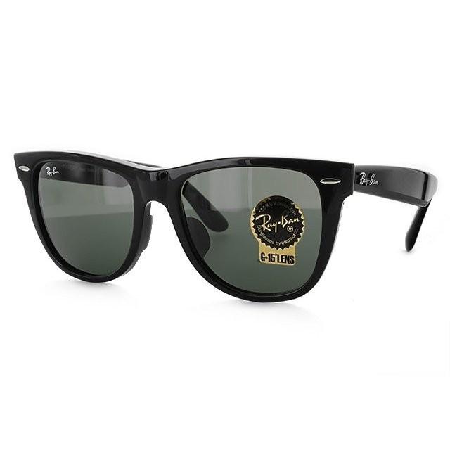 美品　Ray-Ban サングラス RB2140-F WAYFARER ケース付き Ray-Ban 訳あり アウトレット レイバン サングラス 度付き対応