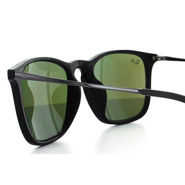 Ray-Ban ORB4187Fブラックフレーム ミラーサングラス Ray-Ban（レイバン） 訳あり サングラス ミラー クリス メンズ