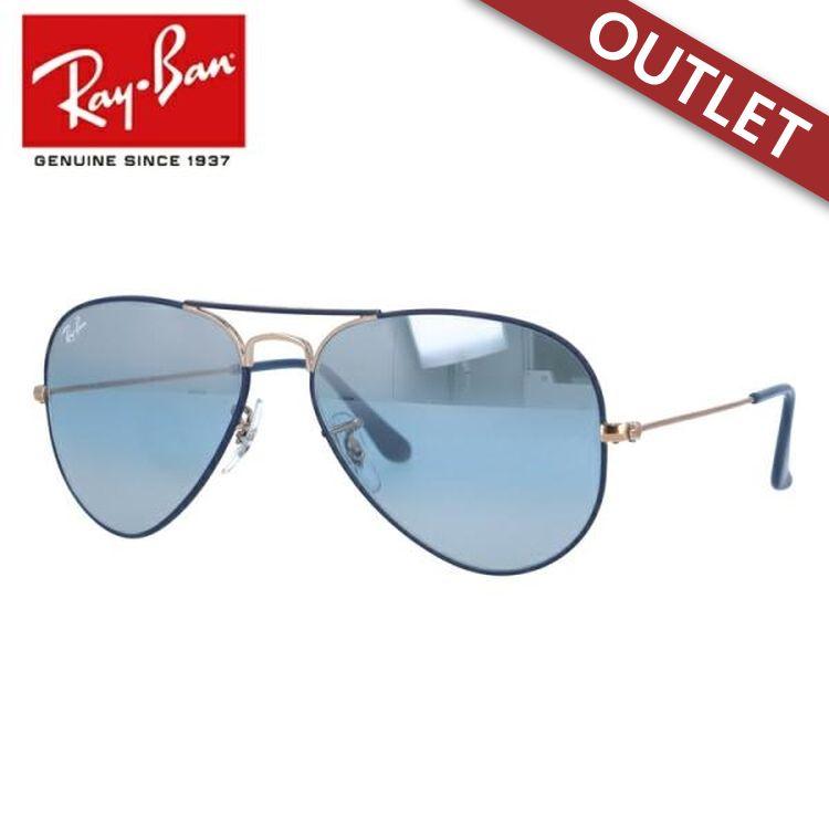 【新品・未使用】Ray-Ban レイバン RB3025 アビエーター 58 Ray-Ban（レイバン） 訳あり アウトレット サングラス 偏光サングラス