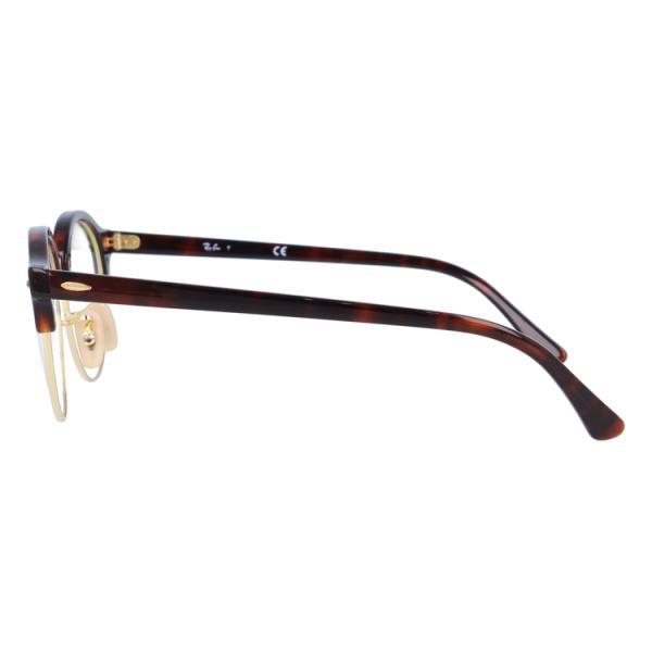 レイバン Ray-Ban メガネ 眼鏡 フレーム 度付き 度入り 伊達 クラブラウンド CLUBROUND RX4246V 2372 49 海外正規品 プレゼント ギフト ラッピング無料｜glass-expert｜04