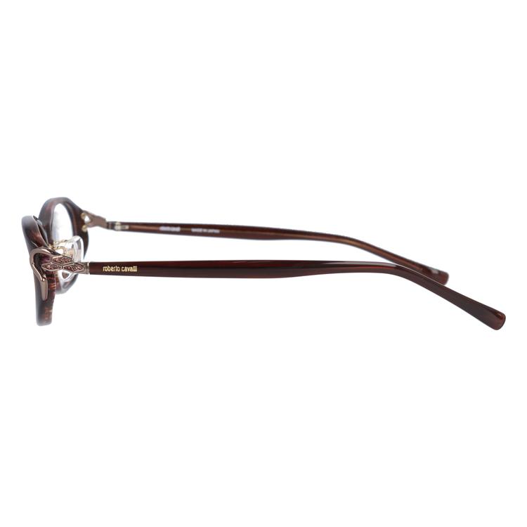 ロベルト カバリ フレーム ブランド 伊達 度付き 度入り メガネ 眼鏡 RC0603-2 52サイズ roberto cavalli セル/ラウンド/レディース プレゼント ギフト