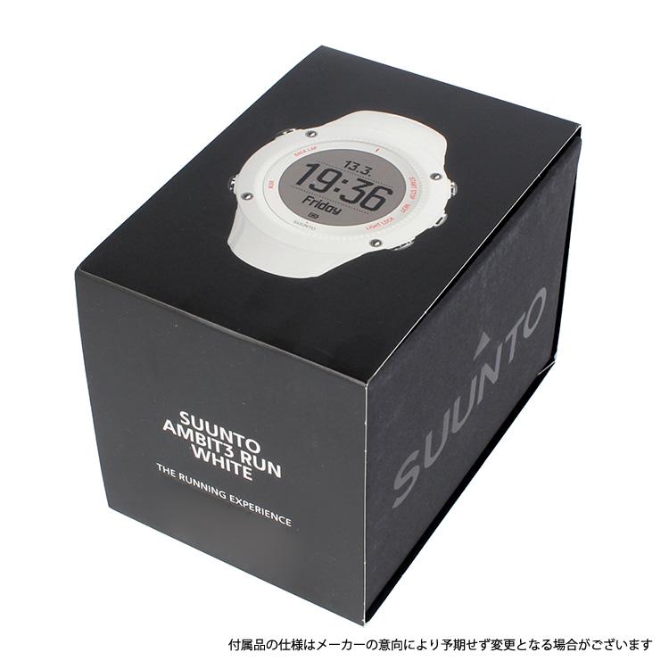 や*ま様 SUUNTO AMBIT3 RUN ホワイト腕時計 SUUNTO 訳あり メーカー保証書無し スント 腕時計 AMBIT3 RUN