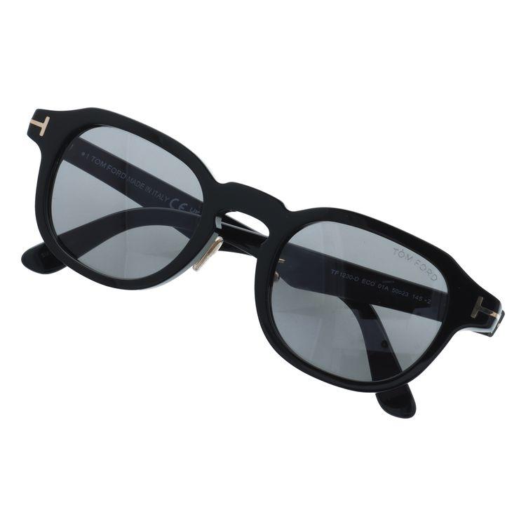 トムフォード サングラス エコ アジアンフィット  TOM FORD ECO FT1230-D 01A 50 （TF1230D 01A 50） ウェリントン メンズ レディース 度付き対応の画像
