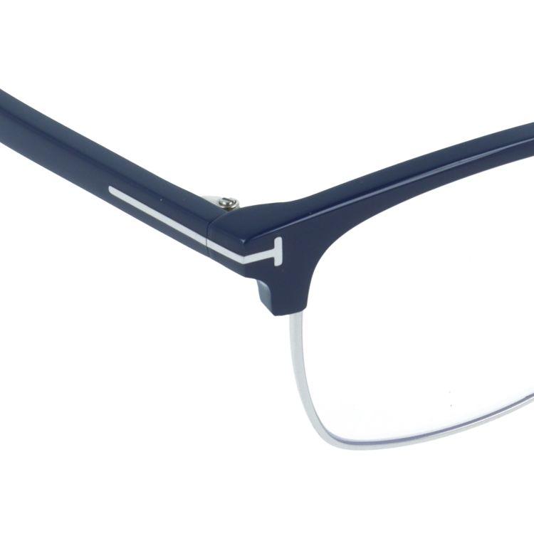 トムフォード メガネフレーム 伊達メガネ 度付き 度入り アジアンフィット  TOM FORD FT5801-F-B 090 56 （TF5801FB 090 56） スクエア メンズ レディースの画像