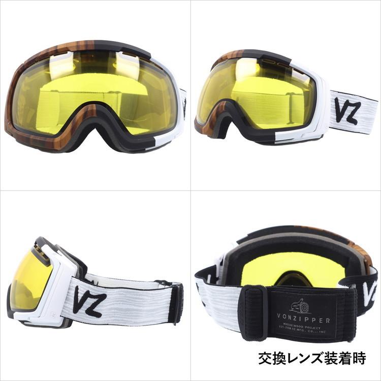 VONZIPPER ゴーグル ゴールドレンズ VONZIPPER ボンジッパー ゴーグル スキーゴーグル スノーボード