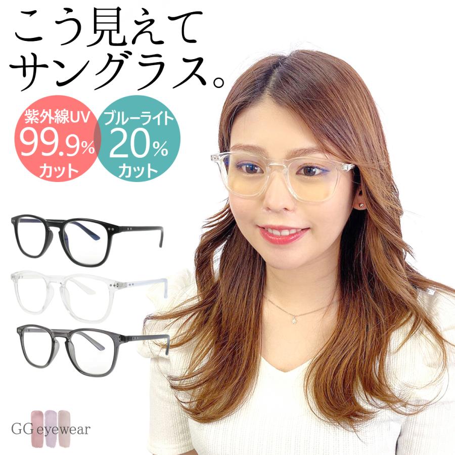 おトク ブルーライトカット メガネ パソコン PC UVカット 眼鏡 紫外 伊達 黒金F ブルーライトカット メガネ パソコン PC UVカット 眼鏡 伊達 黒金F