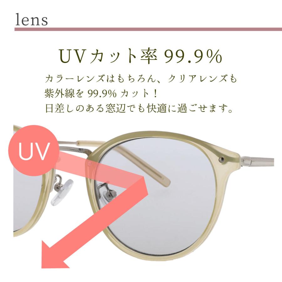 Gg Eyewear サングラス Uvカット 伊達メガネ おしゃれ ラウンド レディース 紫外線 丸メガネ ボストン 薄い色 女性用 ユニセックス ボストン Fi5099 Fi5099 オプティックストアグラスガーデン 通販 Yahoo ショッピング