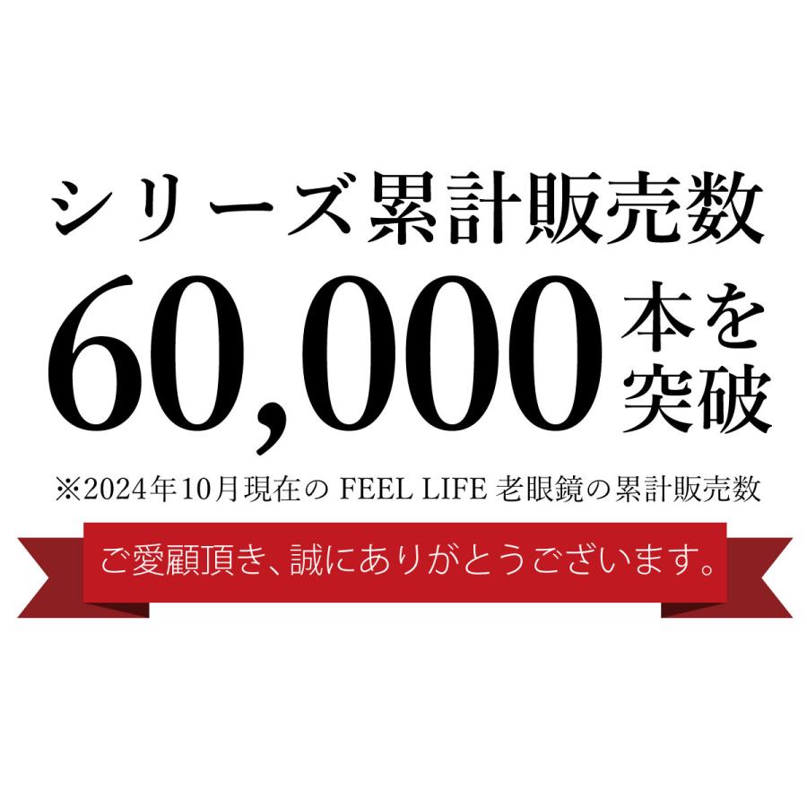 老眼鏡 おしゃれ ブルーライトカット しなやか 軽量 軽い チタン かっこいい メンズ リーディンググラス 老眼 眼鏡 メガネ 鯖江 FEELLIFE FLL-2002