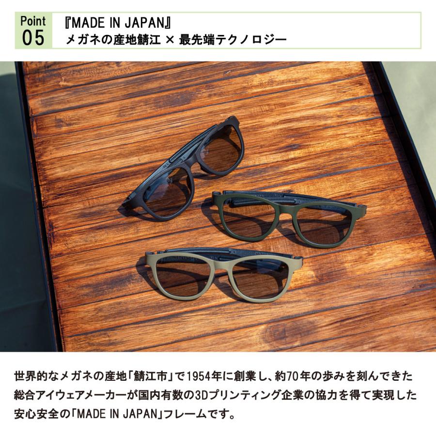 サングラス アウトドア 3Dプリンター 金属レス 日本製 紫外線 uv サングラス アウトドア 3Dプリンター 金属レス 日本製 紫外線 uv