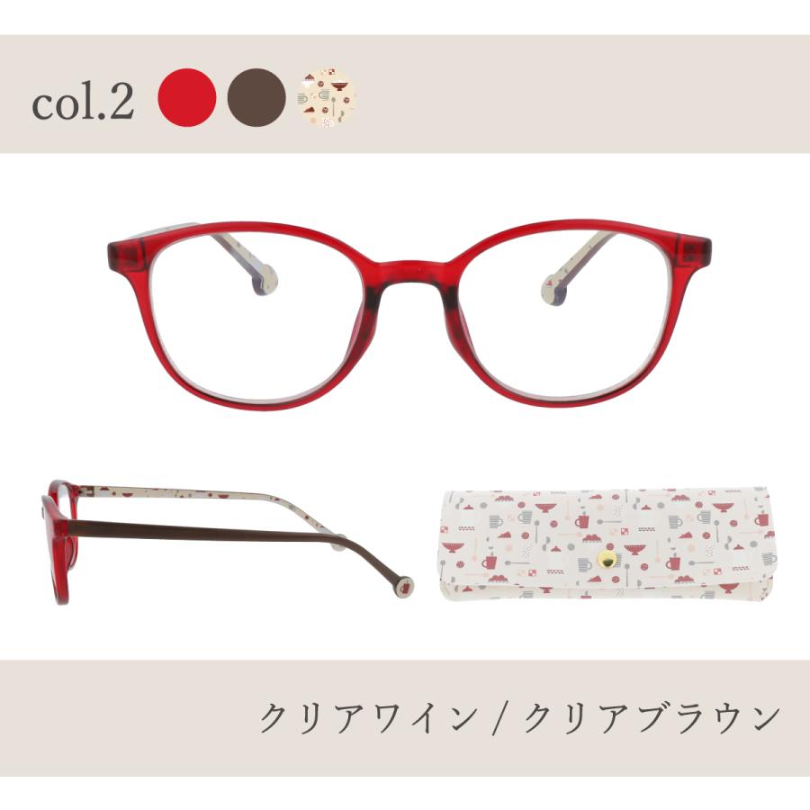 老眼鏡 北欧柄 おしゃれ レディース ブルーライトカット リーディンググラス シニアグラス 女性 老眼 眼鏡 メガネ 鯖江 ケース付 SPC-006 | ブランド登録なし | 14
